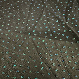 Nylon Spandex Power Mesh Caviar Glitter Fabric