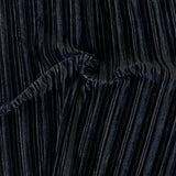 Pleated Stretch Velvet Spandex Fabric - 4-Way Stretch, 58" Width (1 Yard)