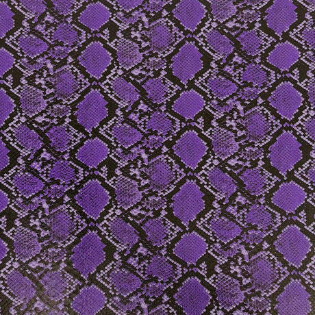 Faux Leather Vinyl Fabric Caicos Snake Skin