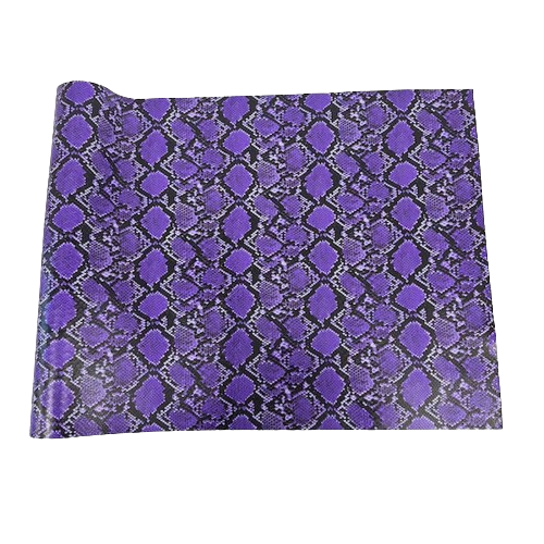 Caicos Snake Skin Faux Leather Vinyl Fabric - Snake Skin Pattern, 54" Width (1 Yard)
