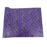 Faux Leather Vinyl Fabric Caicos Snake Skin