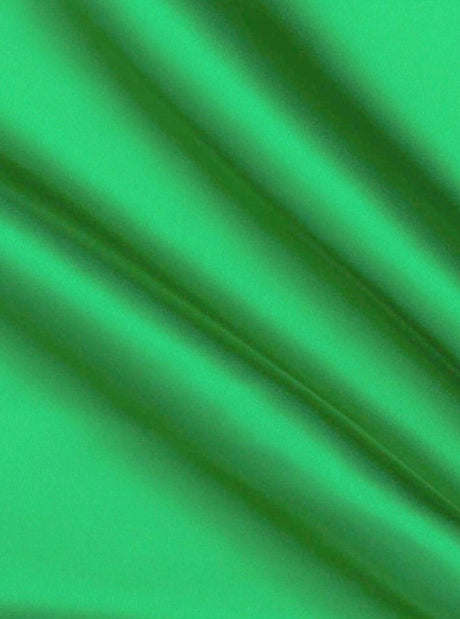 Duchesse Satin Kelly Green