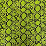 1 Yard Caicos Snake Skin Faux Leather Vinyl Fabric 100% PVC