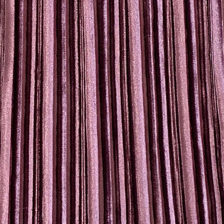 Pleated Stretch Velvet Spandex Fabric