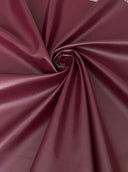 Burgundy Stretch Faux Leather