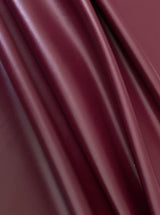 Burgundy Stretch Faux Leather