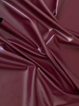 Burgundy Stretch Faux Leather
