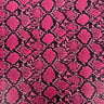 Faux Leather Vinyl Fabric Caicos Snake Skin