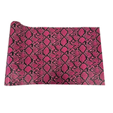 Faux Leather Vinyl Fabric Caicos Snake Skin