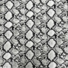 Faux Leather Vinyl Fabric Caicos Snake Skin
