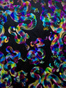Dragon Empire Poly Spandex Foil Fabric - Shiny Reflective Holographic, 58"/60" Wide