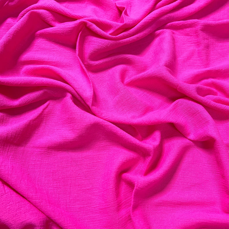 Hot Pink Cotton Gauze