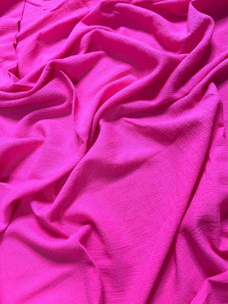 Hot Pink Cotton Gauze