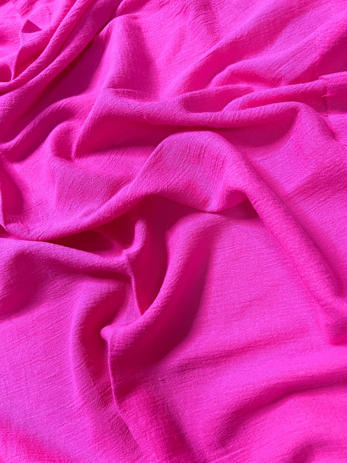 Hot Pink Cotton Gauze