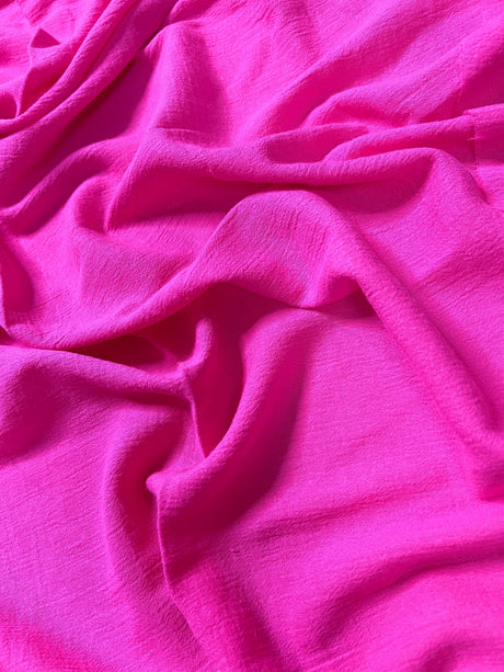 Hot Pink Cotton Gauze