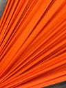 Shiny Orange Yoga Spandex