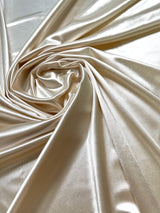Ivory Shiny Nylon Spandex