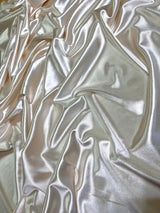 Ivory Shiny Nylon Spandex