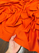 Shiny Orange Yoga Spandex