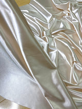 Ivory Shiny Nylon Spandex