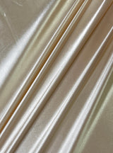 Ivory Shiny Nylon Spandex