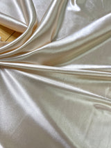 Ivory Shiny Nylon Spandex
