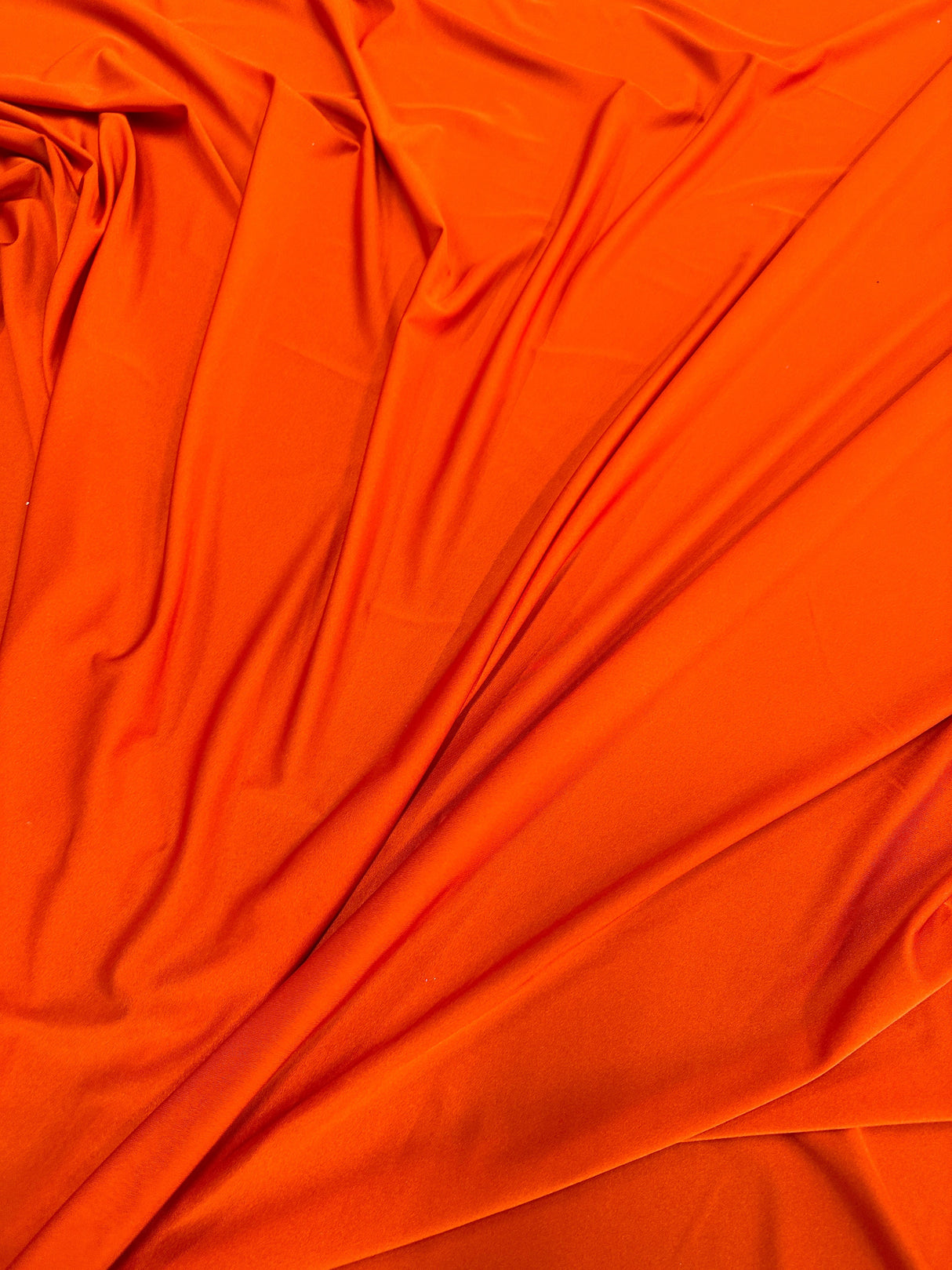 Shiny Orange Yoga Spandex
