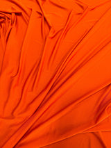 Shiny Orange Yoga Spandex