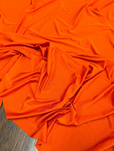 Shiny Orange Yoga Spandex
