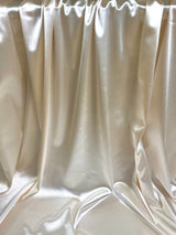 Ivory Shiny Nylon Spandex