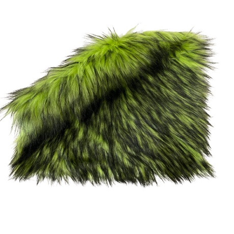 Faux Fur Fabric Husky Print Long Pile Shaggy