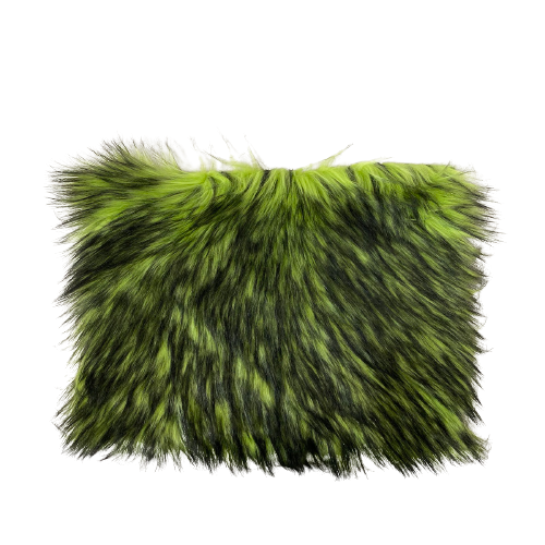 Husky Print Long Pile Shaggy Faux Fur Fabric - 50 Percent Acrylic 50 Percent Polyester Fabric, Husky Print, 60" Width, 2" Pile Length (1 Yard)