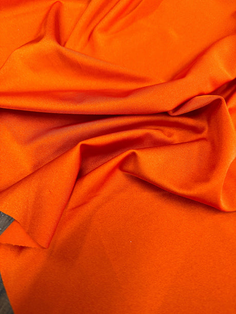 Shiny Orange Yoga Spandex
