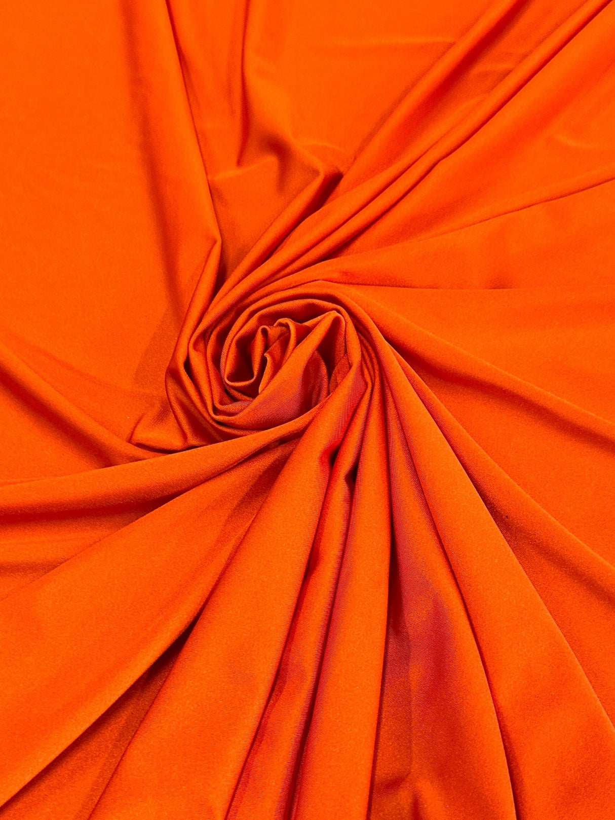 Shiny Orange Yoga Spandex