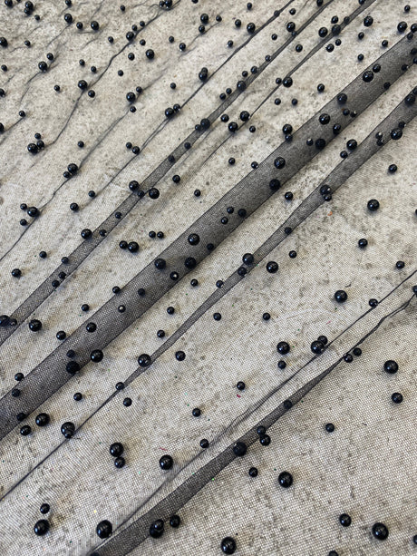 Pearl Tulle Black