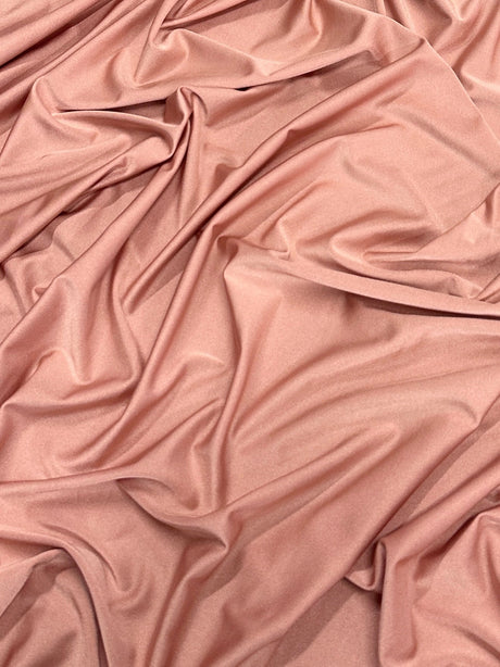 Shiny Yoga Spandex Dusty Rose