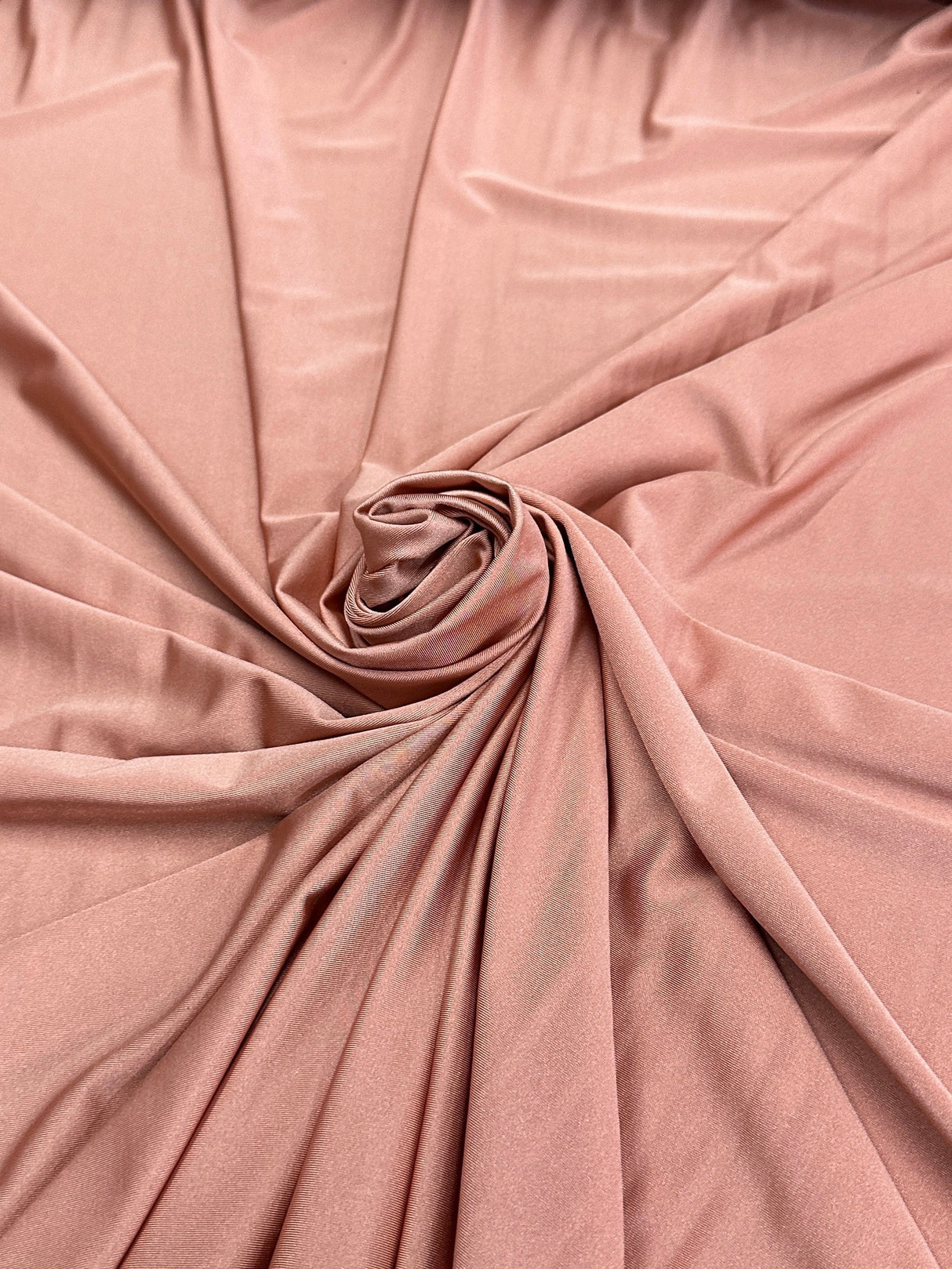 Shiny Yoga Spandex Dusty Rose