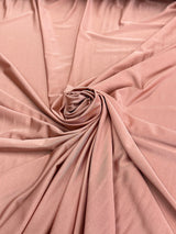 Shiny Yoga Spandex Dusty Rose