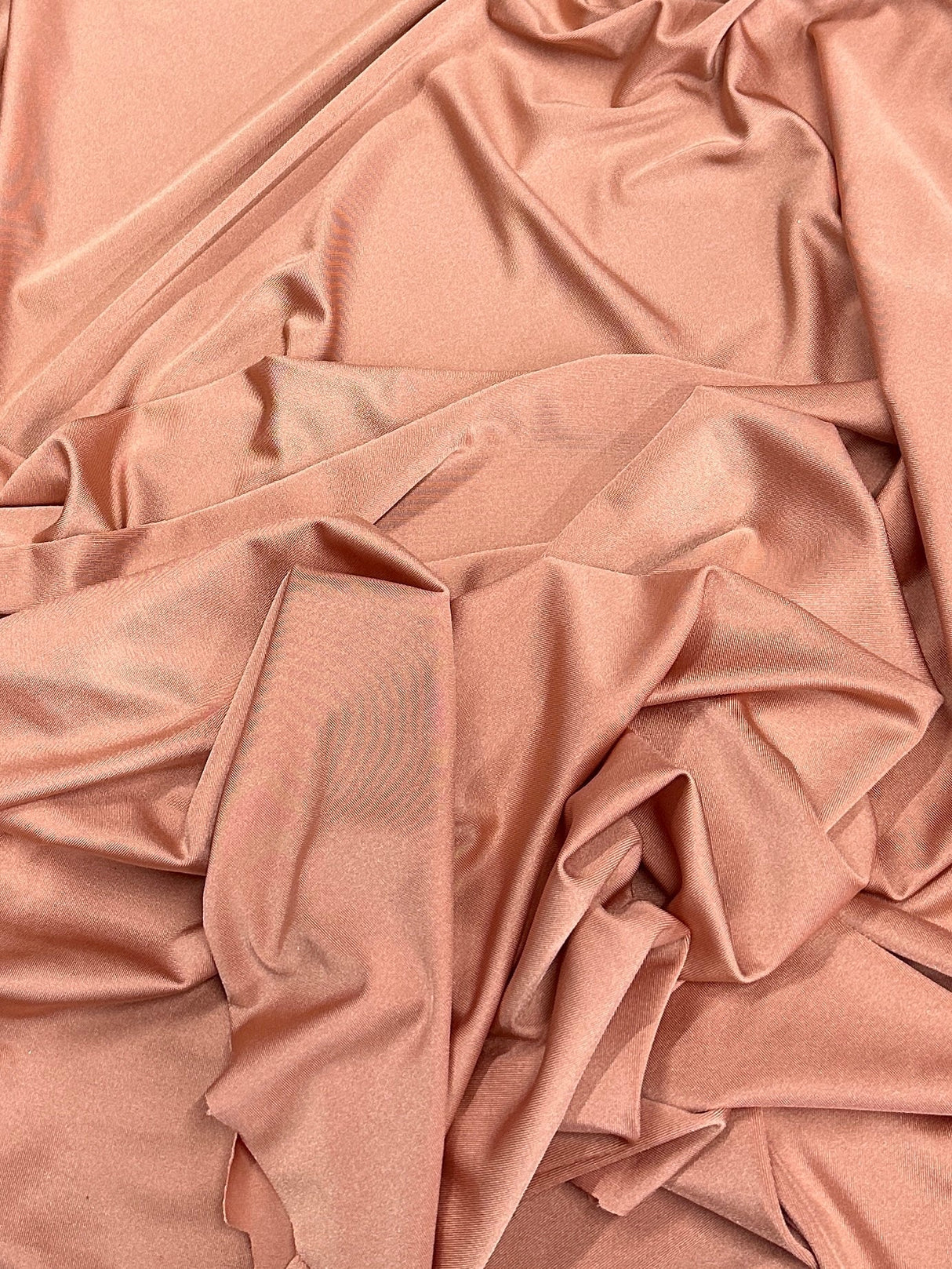 Shiny Yoga Spandex Dusty Rose