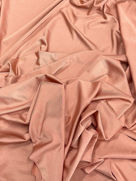 Shiny Yoga Spandex Dusty Rose
