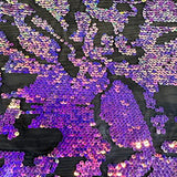 Polyester Spandex Two-Sided Island Sequin Fabric 60"