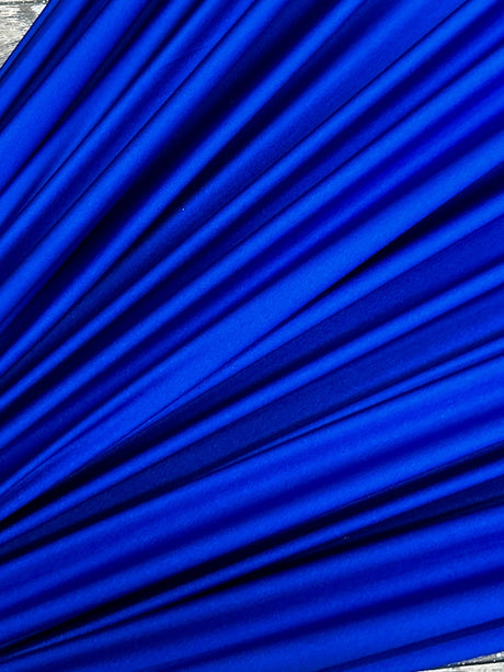 Shiny Royal Blue Yoga Spandex