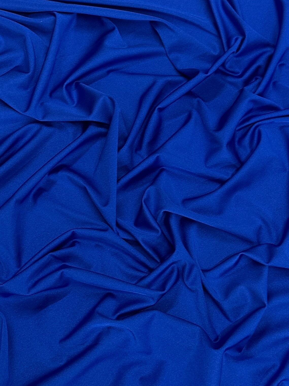 Shiny Royal Blue Yoga Spandex