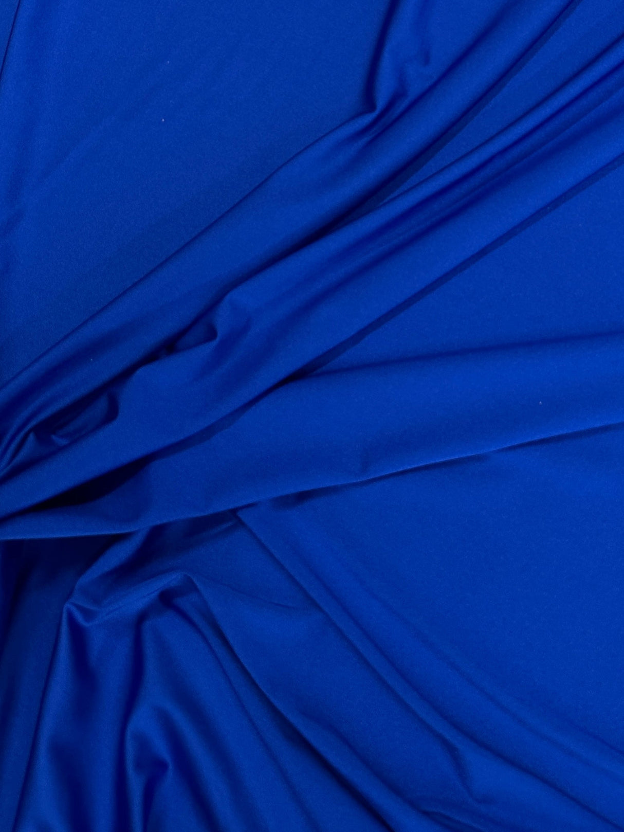 Shiny Royal Blue Yoga Spandex
