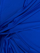Shiny Royal Blue Yoga Spandex