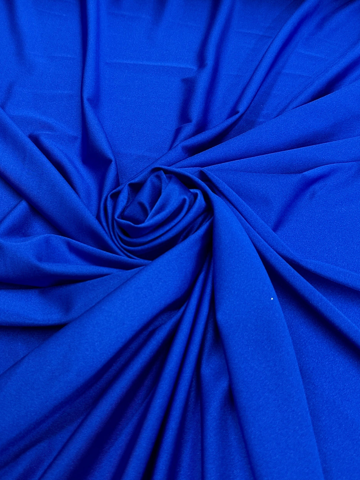 Shiny Royal Blue Yoga Spandex