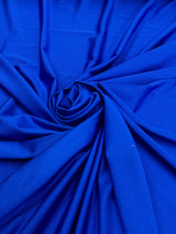 Shiny Royal Blue Yoga Spandex