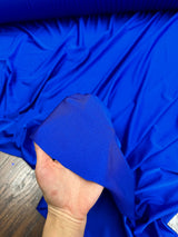 Shiny Royal Blue Yoga Spandex