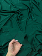 Shiny Yoga Spandex Hunter Green