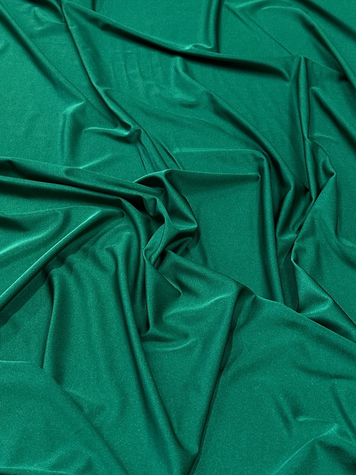 Shiny Yoga Spandex Hunter Green